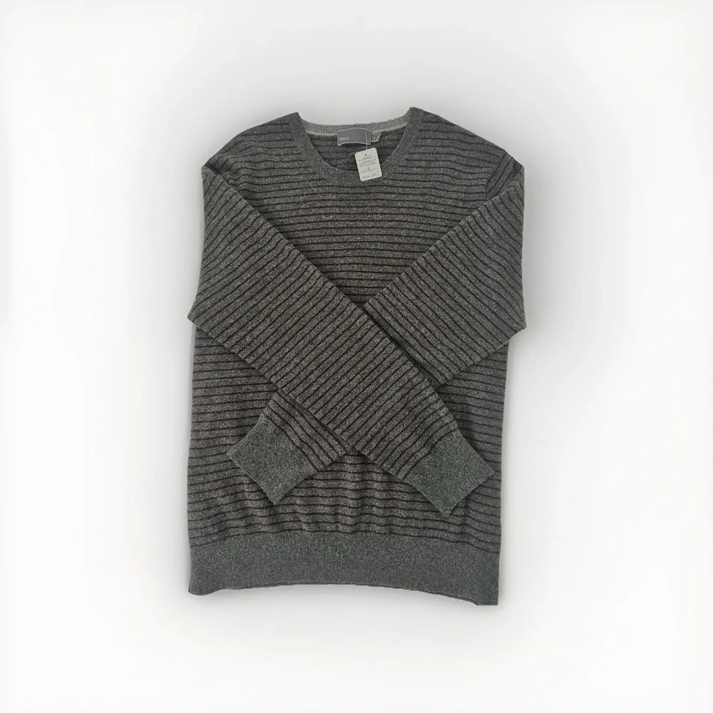 Vince Men's Gray Wool Cashmere Crewneck Sweater XL Soft‎ Comfortable Xlnt Cond!
